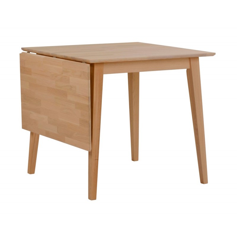 RO Filippa Drop Leaf Table 80x80 Oak